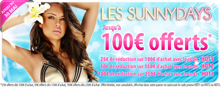Jusqu'a 100 euros offert !