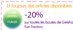Boules de Geisha Fun Factory