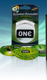 Pr�servatif phosphorescent ONE