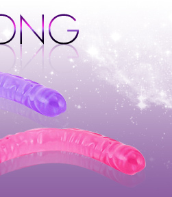 Double Gode Toy Joy rose 29 cm