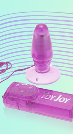 Anal plug Toy Joy multivitesse vibreur - Lavande