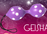 Boules de Geisha Duo Balls Pourpre