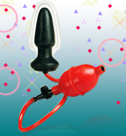 Plug anal gonflable