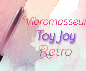 Vibromasseur Retro Slimline Rose 20 cm
