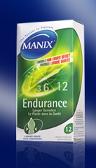 12 pr�servatifs retardants - Manix Endurance