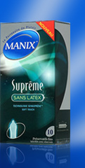 10 pr�servatifs sans latex - Manix Supr�me