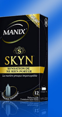 New! Manix Skyn - 12 Pr�servatifs SANS LATEX
