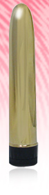 Vibromasseur dor� 19 cm