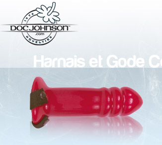 Gode Ceinture Red Boy Doc Johnson 17 x 6