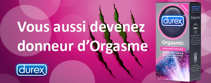 Orgasmic - 12 pr�servatifs Durex - Nouveau !